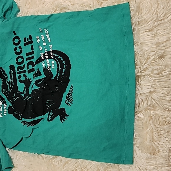 Oshkosh, Boy's T-shirt Size 8, Crocodile - Picture 7 of 12